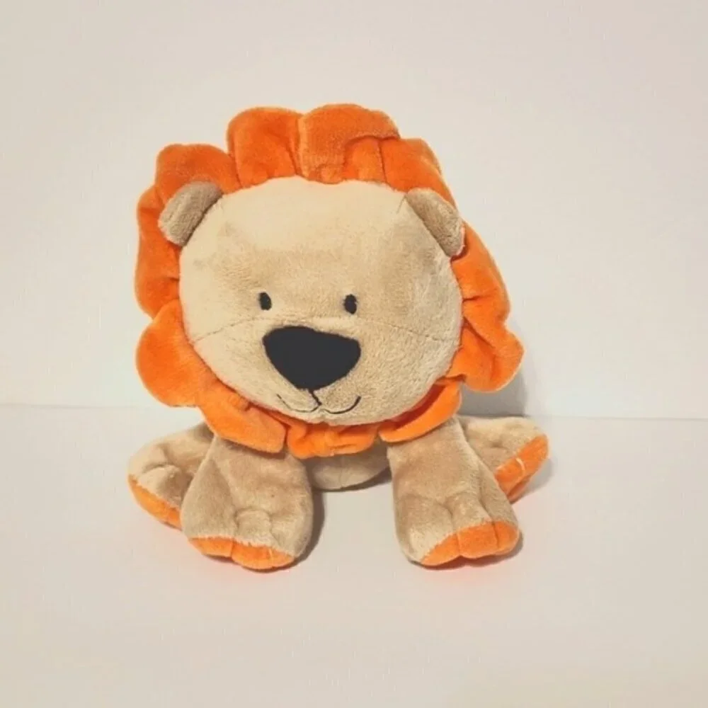 Just one year by Carter's  plush lion toy Orange mane
